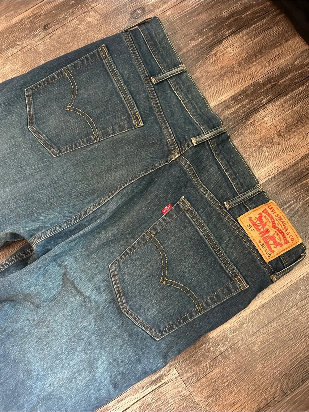 Levi's Men's Slim Straight Jeans - Blue Denim